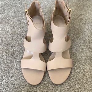 Cole Haan Nude Heel Sandal